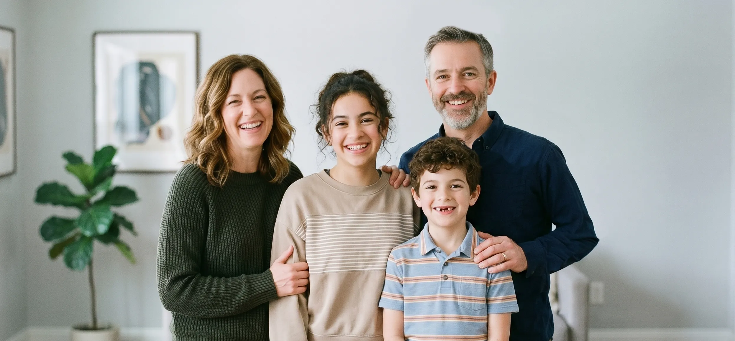 Young family